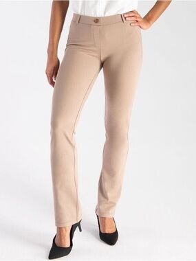 Betabrand DPYP classic straight dress pants yoga pants 4 way stretch MP
